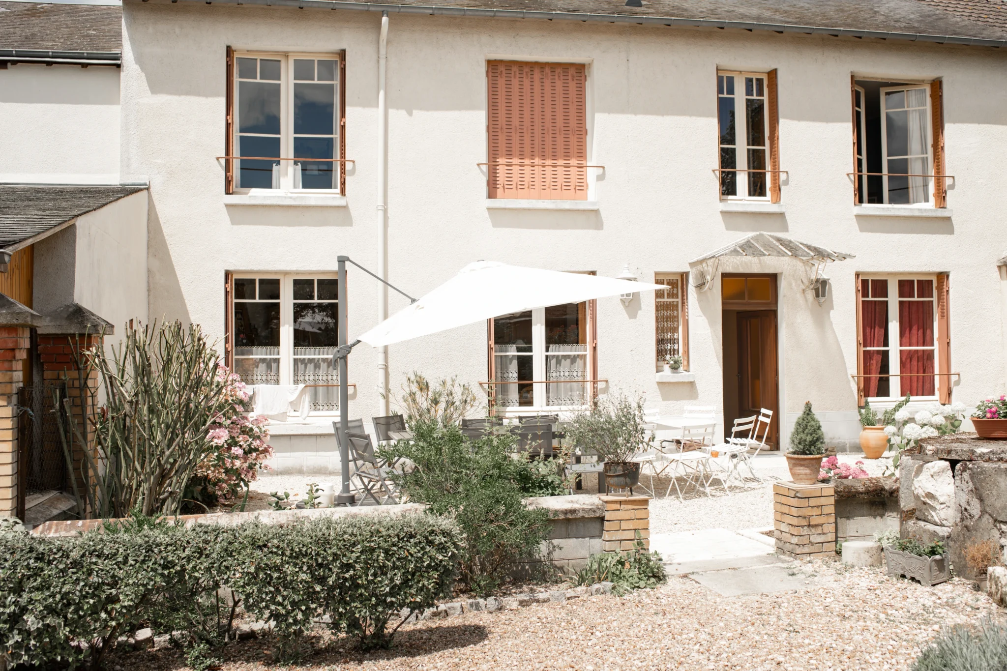 Photographe Mariage orléans, photo de la maison de reception lors d'un mariage prise par Quentin Viel